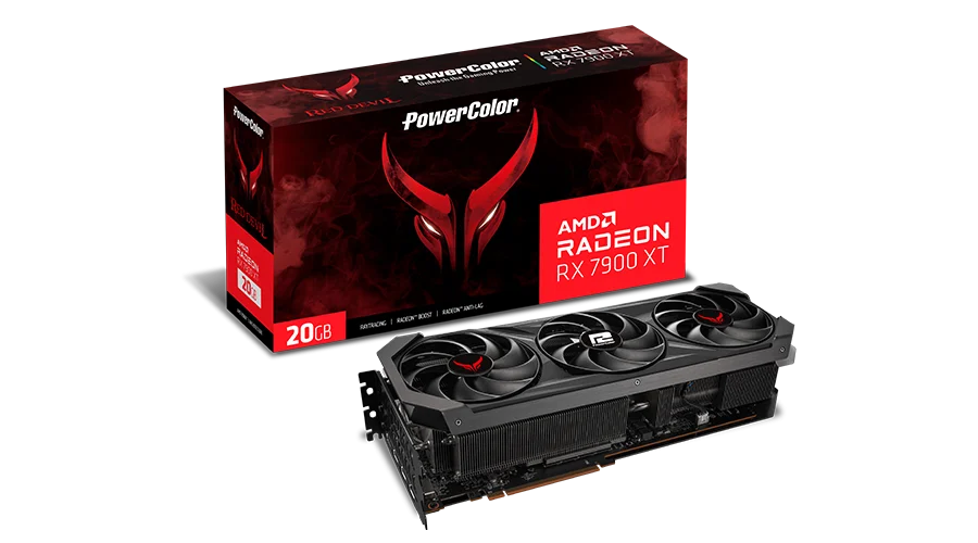 PowerColor Red Devil AMD Radeon RX 7900 XT de 20 GB GDDR6
